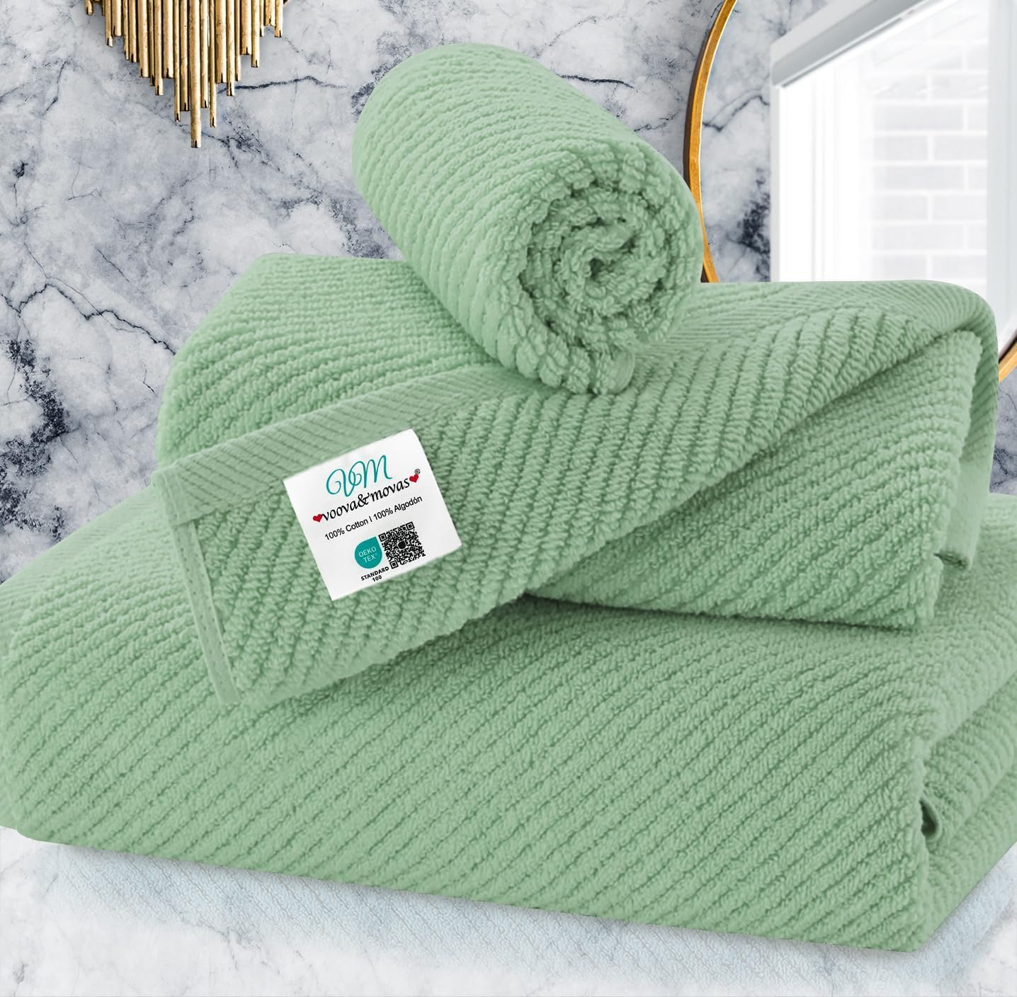 100% Cotton Soft Quick Dry Towel Gift Set