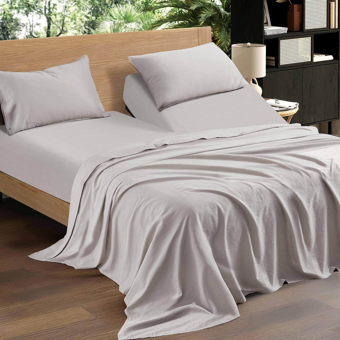 OnlySet 4Pcs Pure Linen Sheets