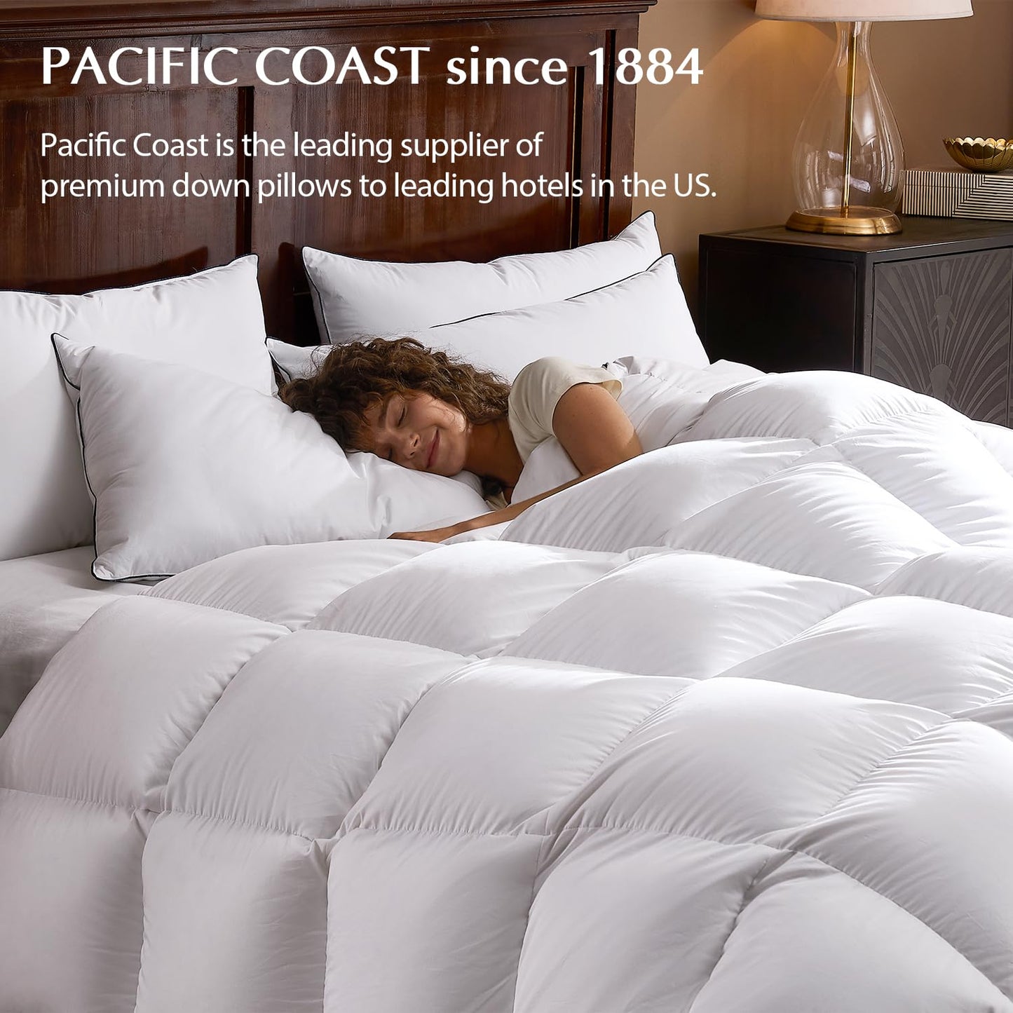 Hotel Collection Goose Down Firm Pillow
