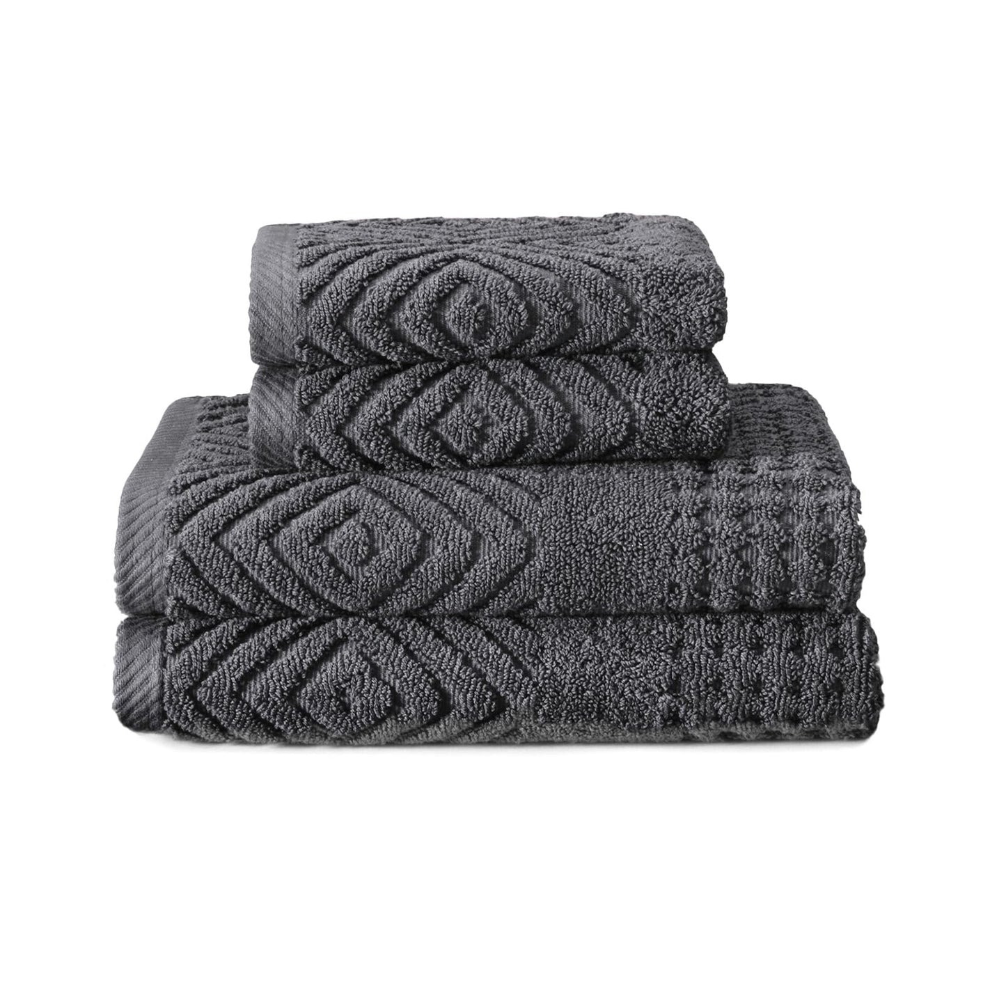 Texere 100% Organic Cotton Jacquard Towel Sets