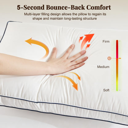 Goose Feather Down Pillow