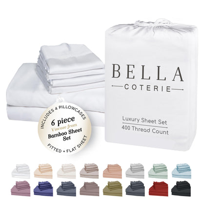 Bella Coterie Luxury Bamboo Viscose Sheet Set