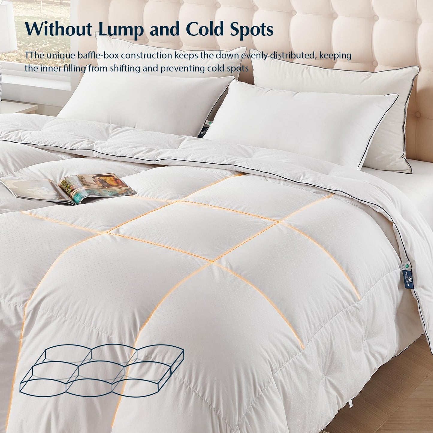 White Goose Down Comforter