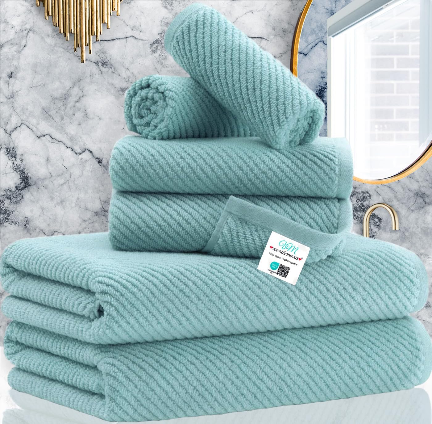 100% Cotton Soft Quick Dry Towel Gift Set