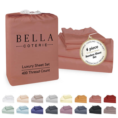 Bella Coterie Luxury Bamboo Viscose Sheet Set