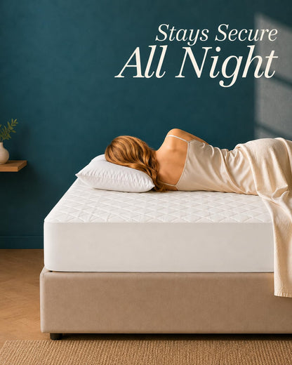 Quilted Fitted Mattress Pad Protector