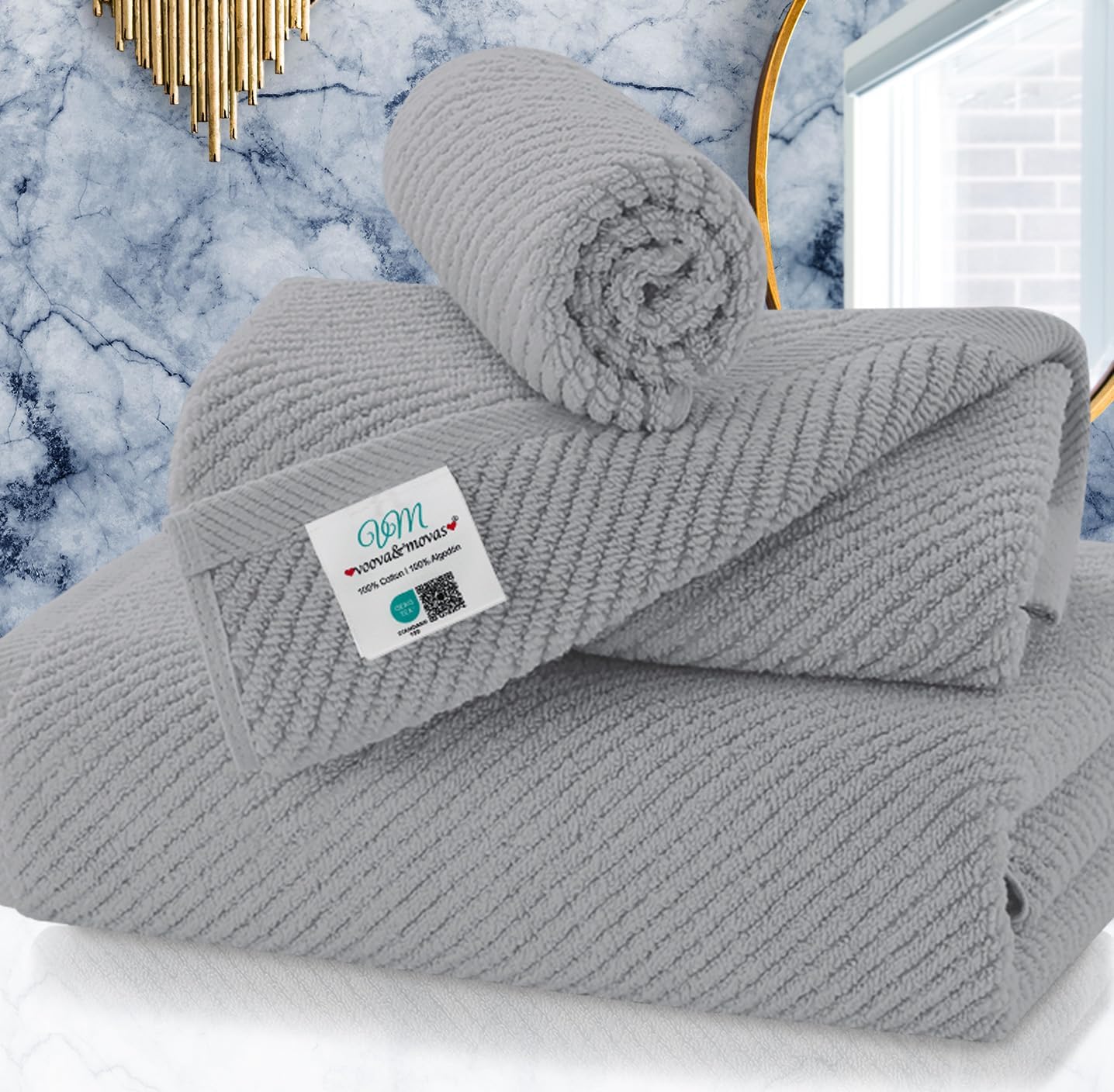 100% Cotton Soft Quick Dry Towel Gift Set