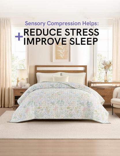 Weighted Blanket with Even Comfort and Softness