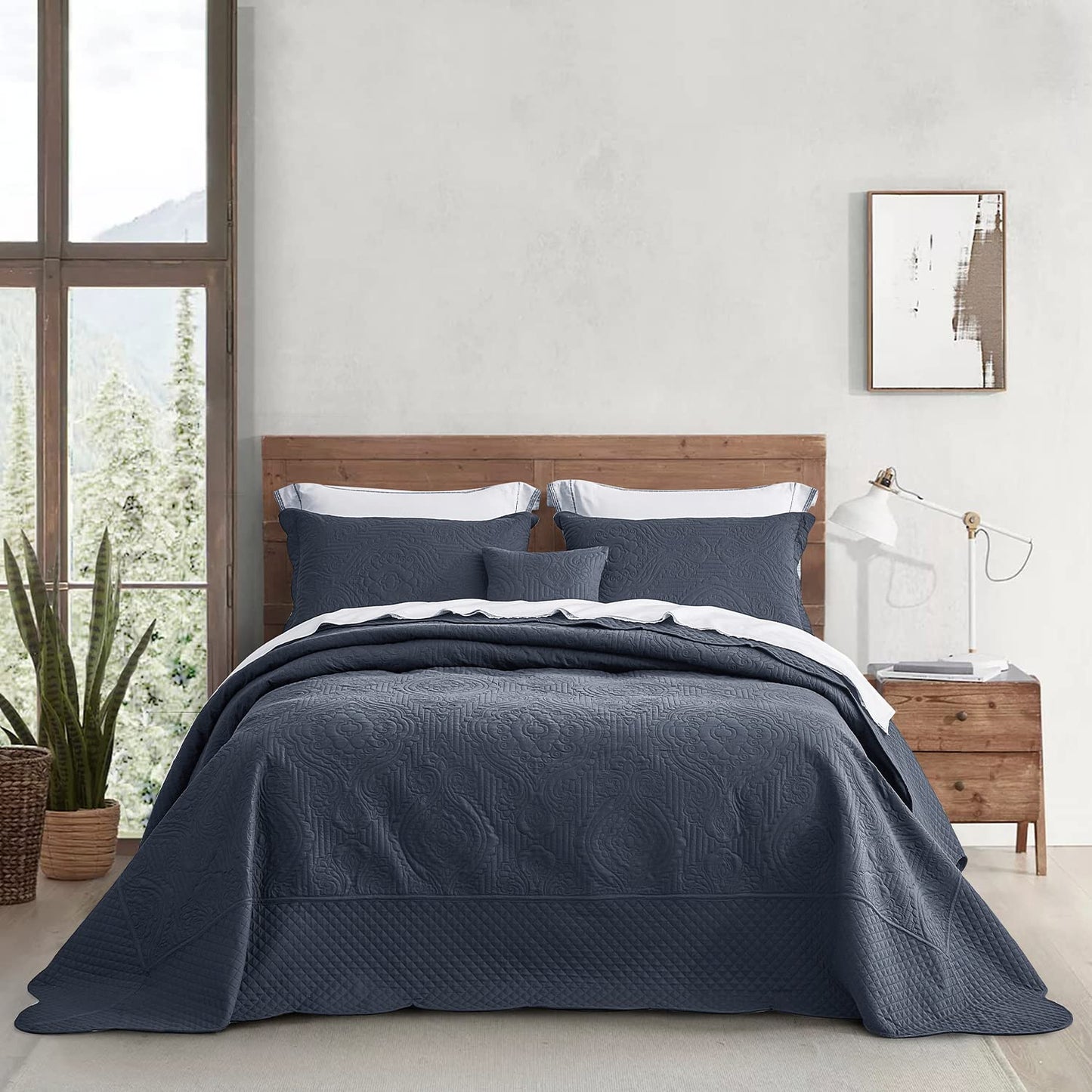 Paisley Pattern Bedspread Coverlet Set
