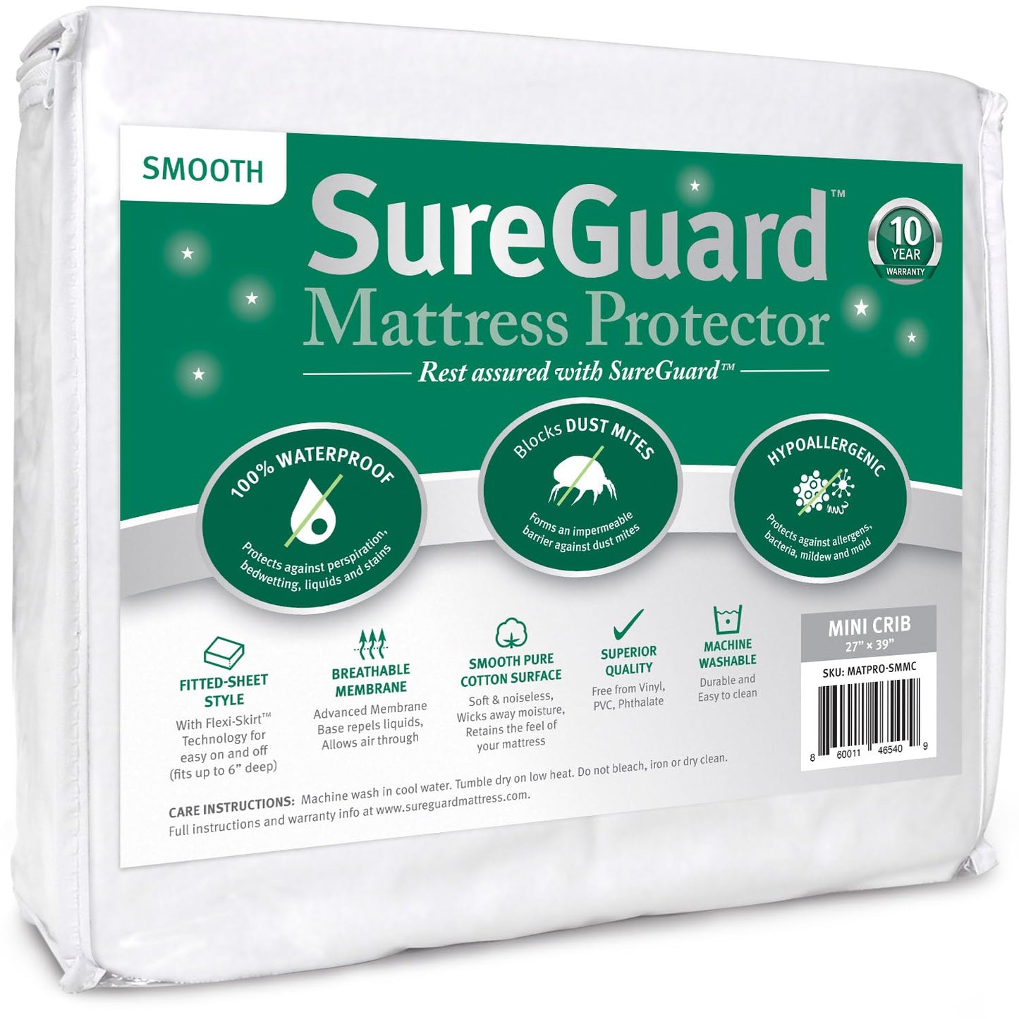 Waterproof Cotton Mattress Protector