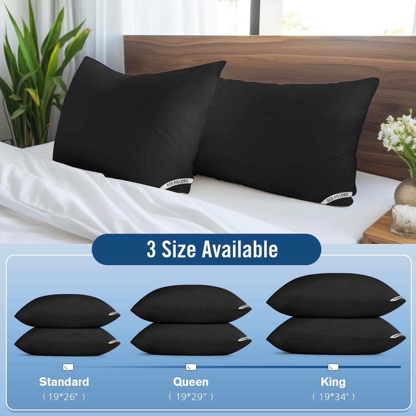 Piwaal Pillows for Sleeping