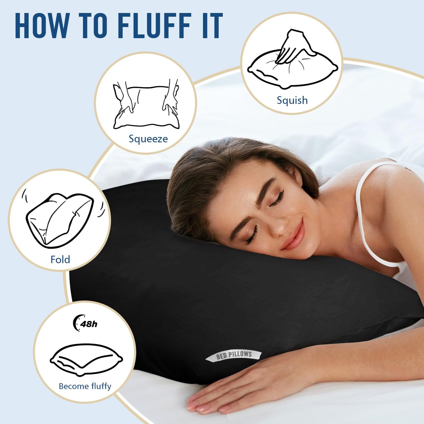 Piwaal Pillows for Sleeping