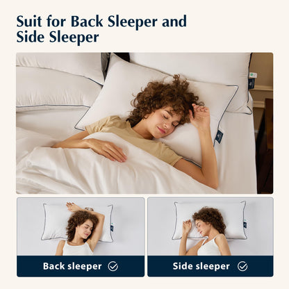 Hotel Collection Goose Down Firm Pillow