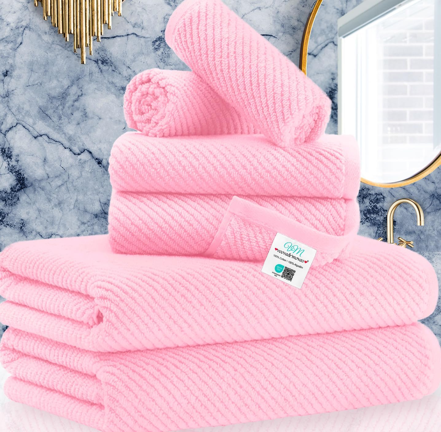 100% Cotton Soft Quick Dry Towel Gift Set