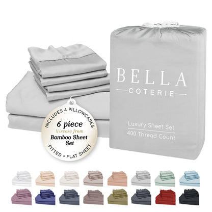 Bella Coterie Luxury Bamboo Viscose Sheet Set