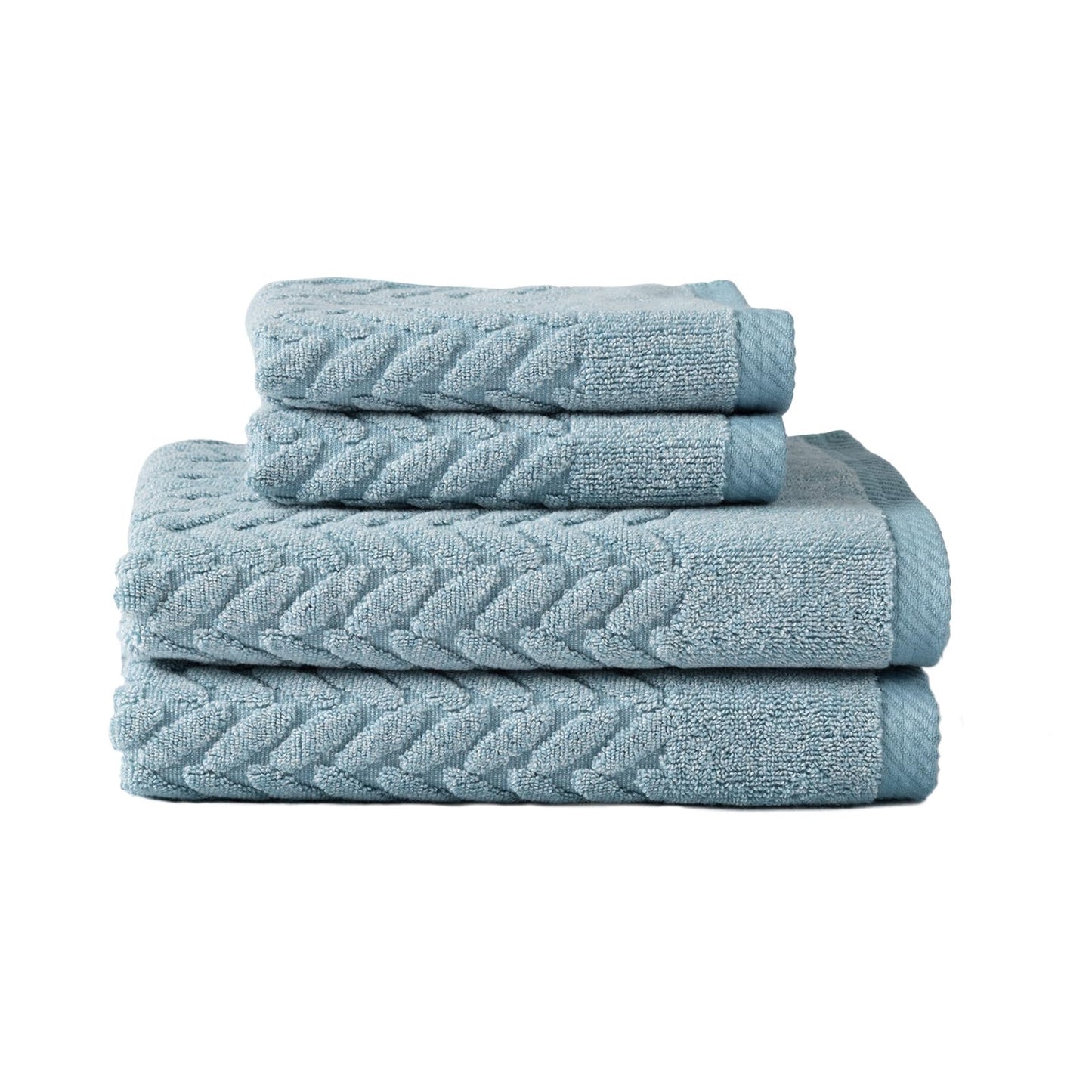 Texere 100% Organic Cotton Jacquard Towel Sets