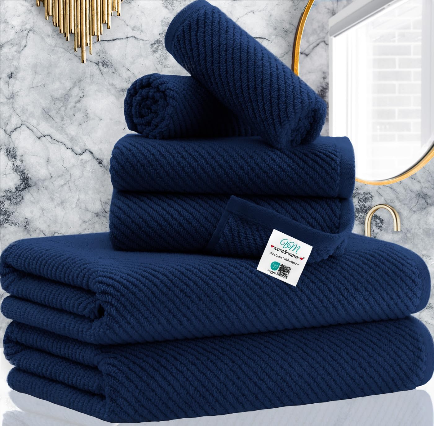 100% Cotton Soft Quick Dry Towel Gift Set