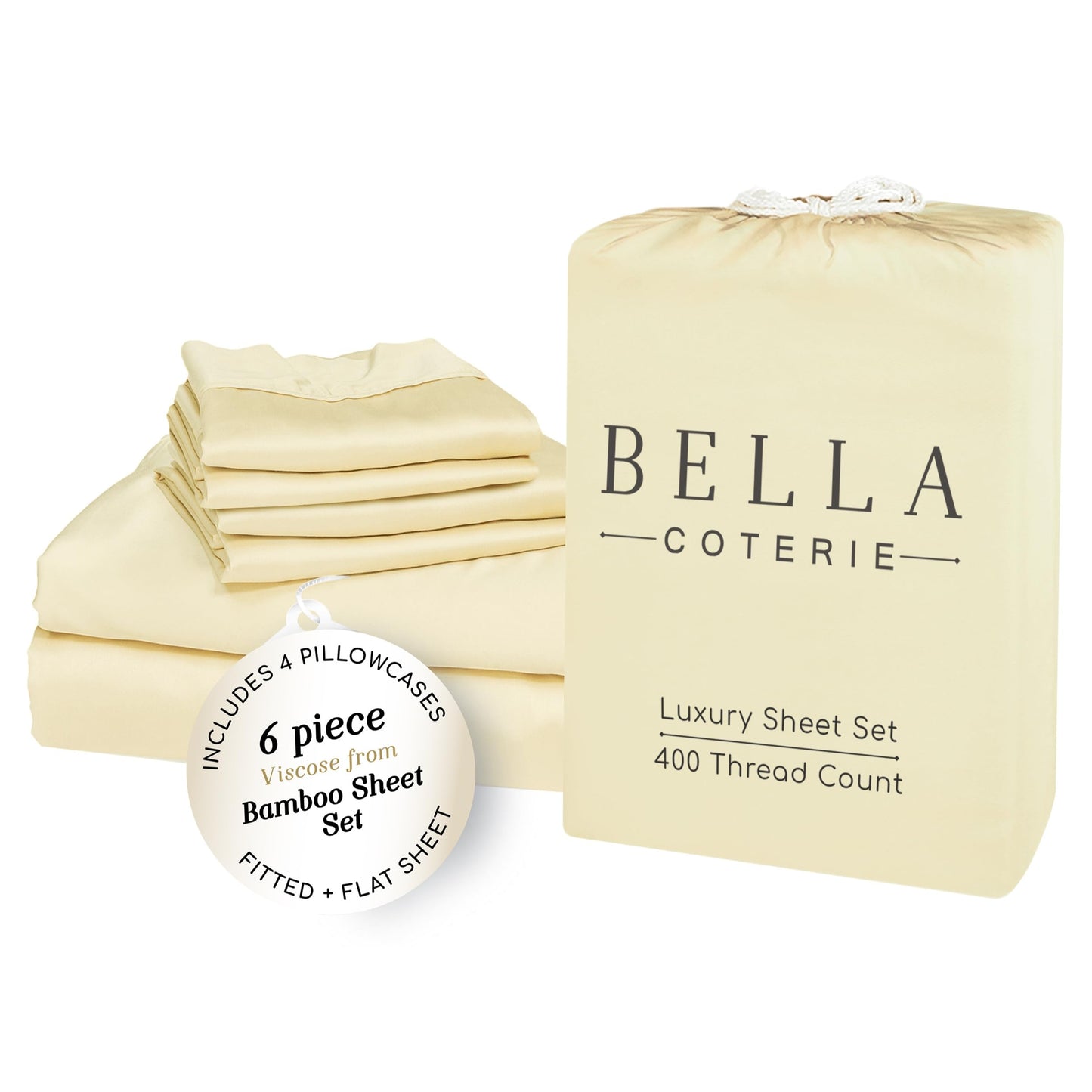 Bella Coterie Luxury Bamboo Viscose Sheet Set