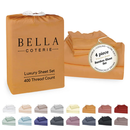 Bella Coterie Luxury Bamboo Viscose Sheet Set