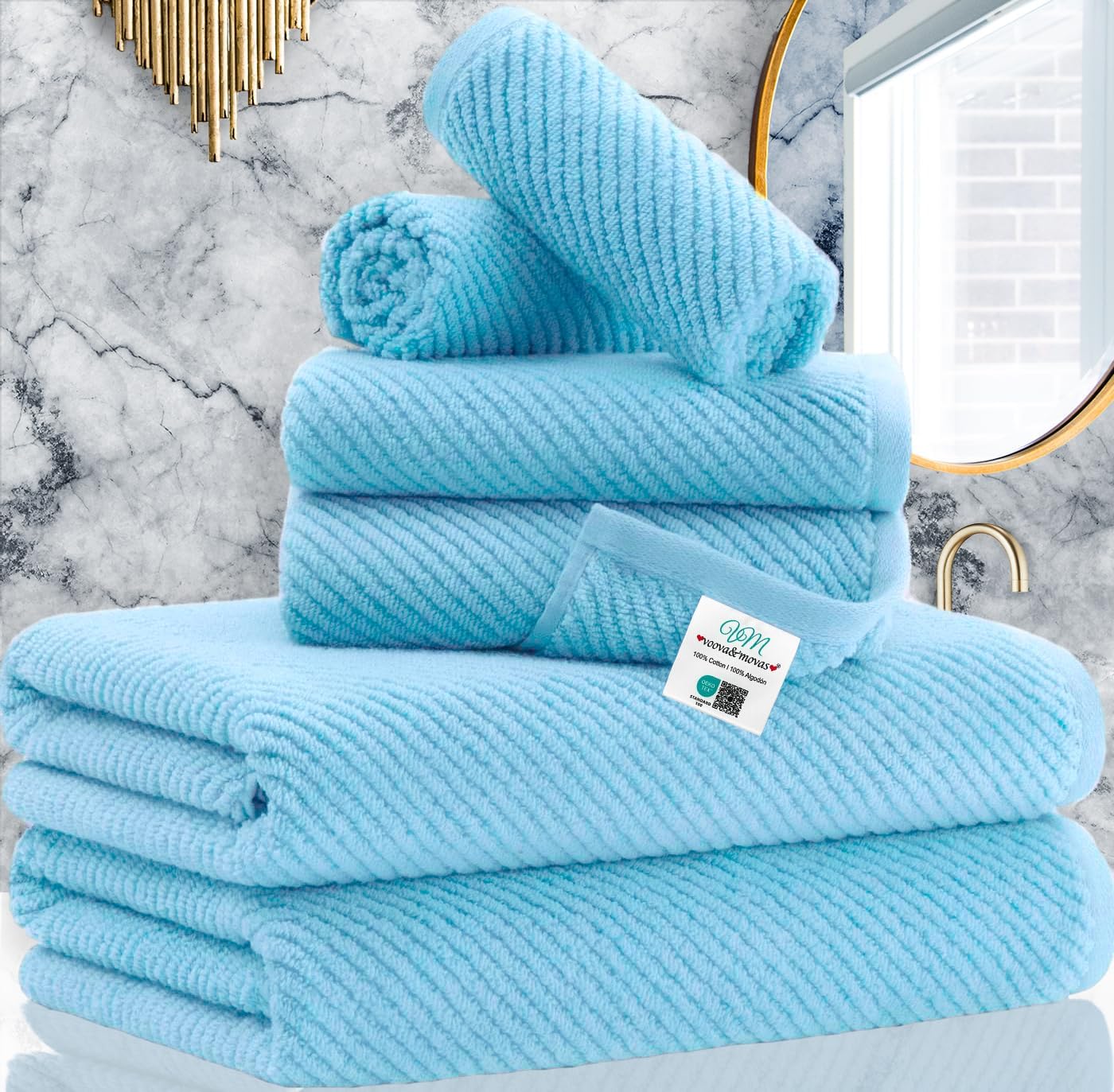 100% Cotton Soft Quick Dry Towel Gift Set