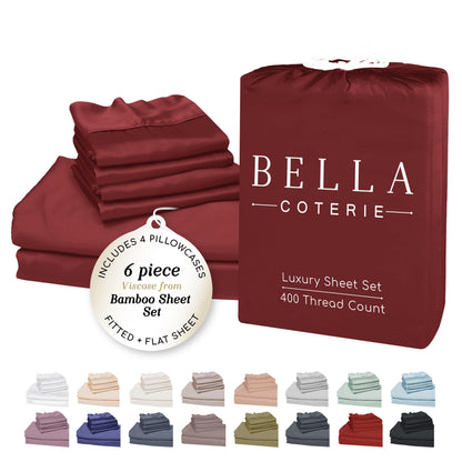 Bella Coterie Luxury Bamboo Viscose Sheet Set
