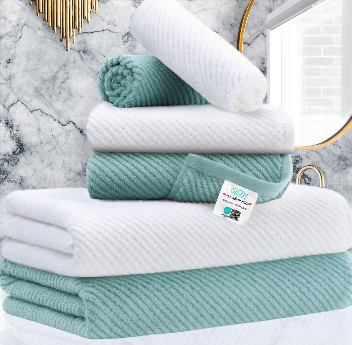 100% Cotton Soft Quick Dry Towel Gift Set