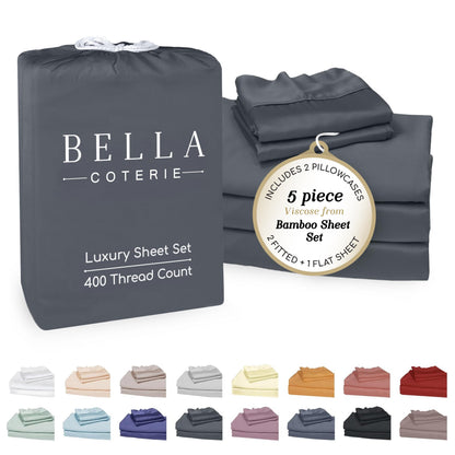 Bella Coterie Luxury Bamboo Viscose Sheet Set