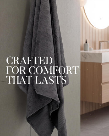 Luxury Combed Cotton Bath Towels