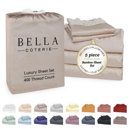 Bella Coterie Luxury Bamboo Viscose Sheet Set