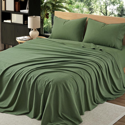 OnlySet 4Pcs Pure Linen Sheets