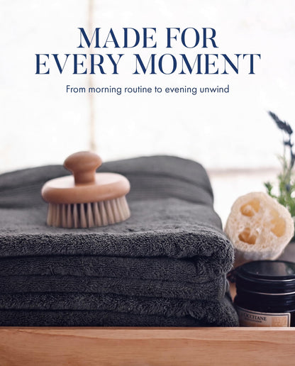 Luxury Combed Cotton Bath Towels
