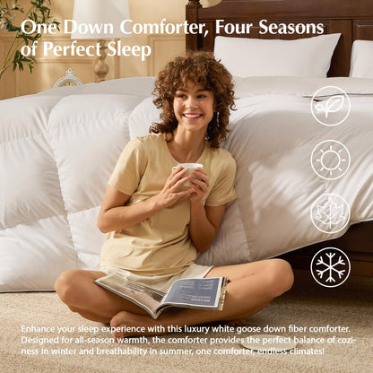 All Season Goose Down Comforter Insert
