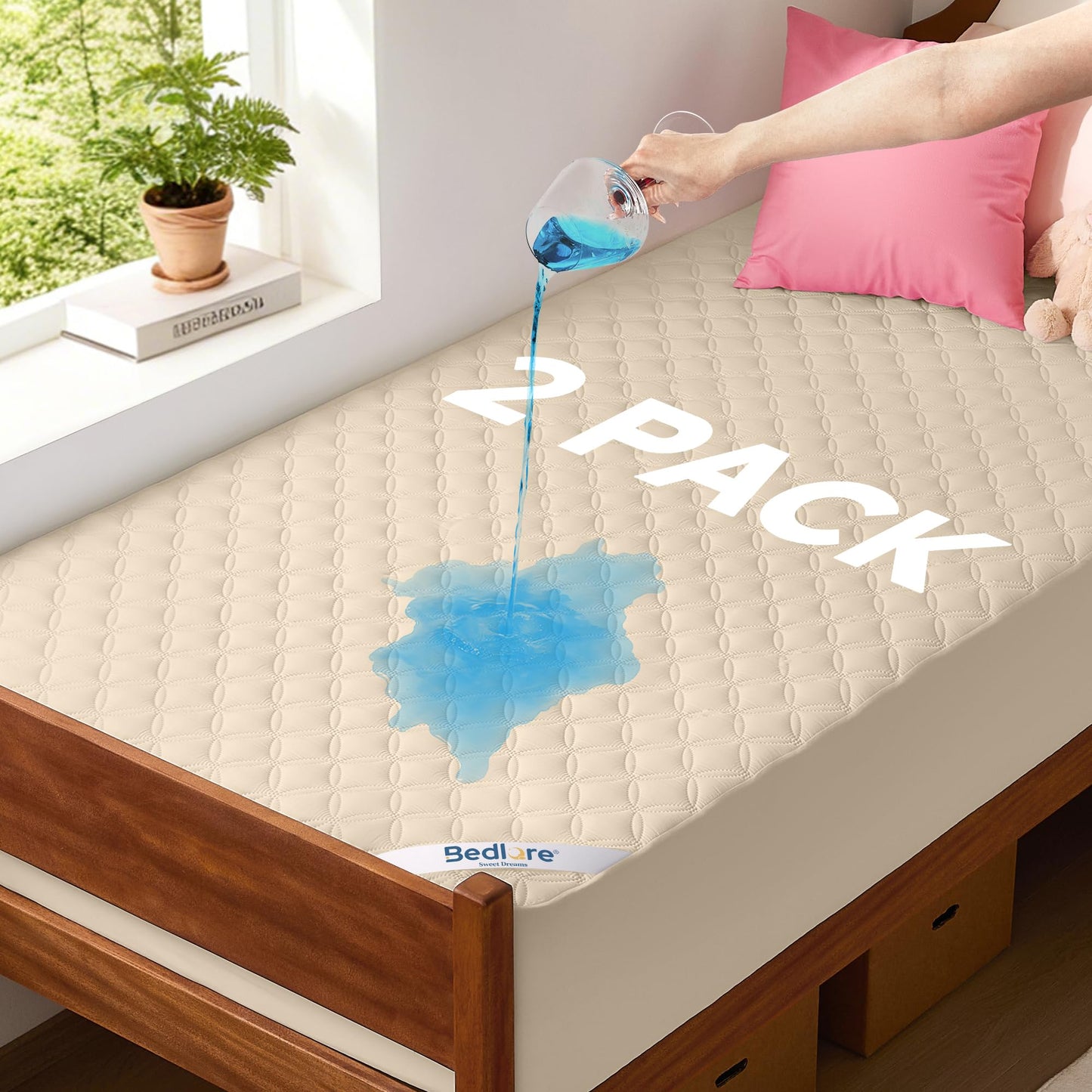 Waterproof Quilted Mattress Protector