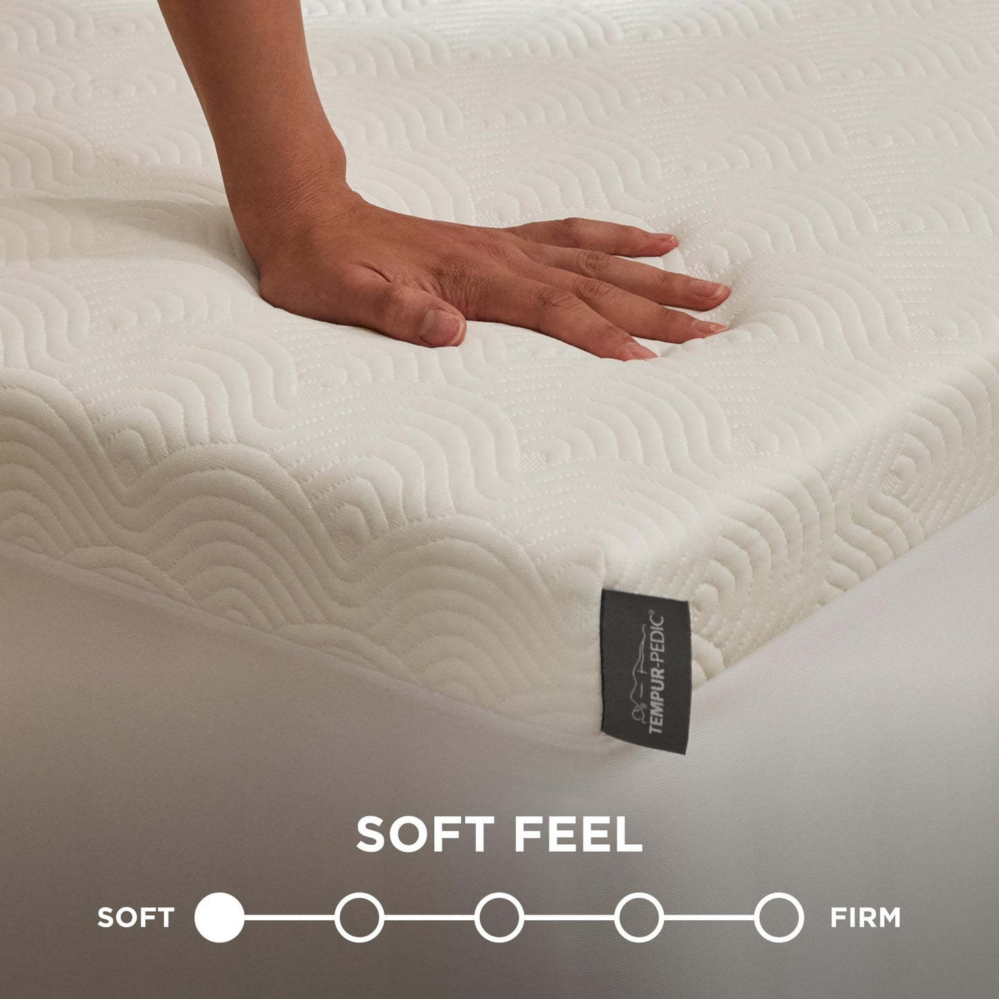 Tempur-Cloud 2-Inch Mattress Topper, Queen,White