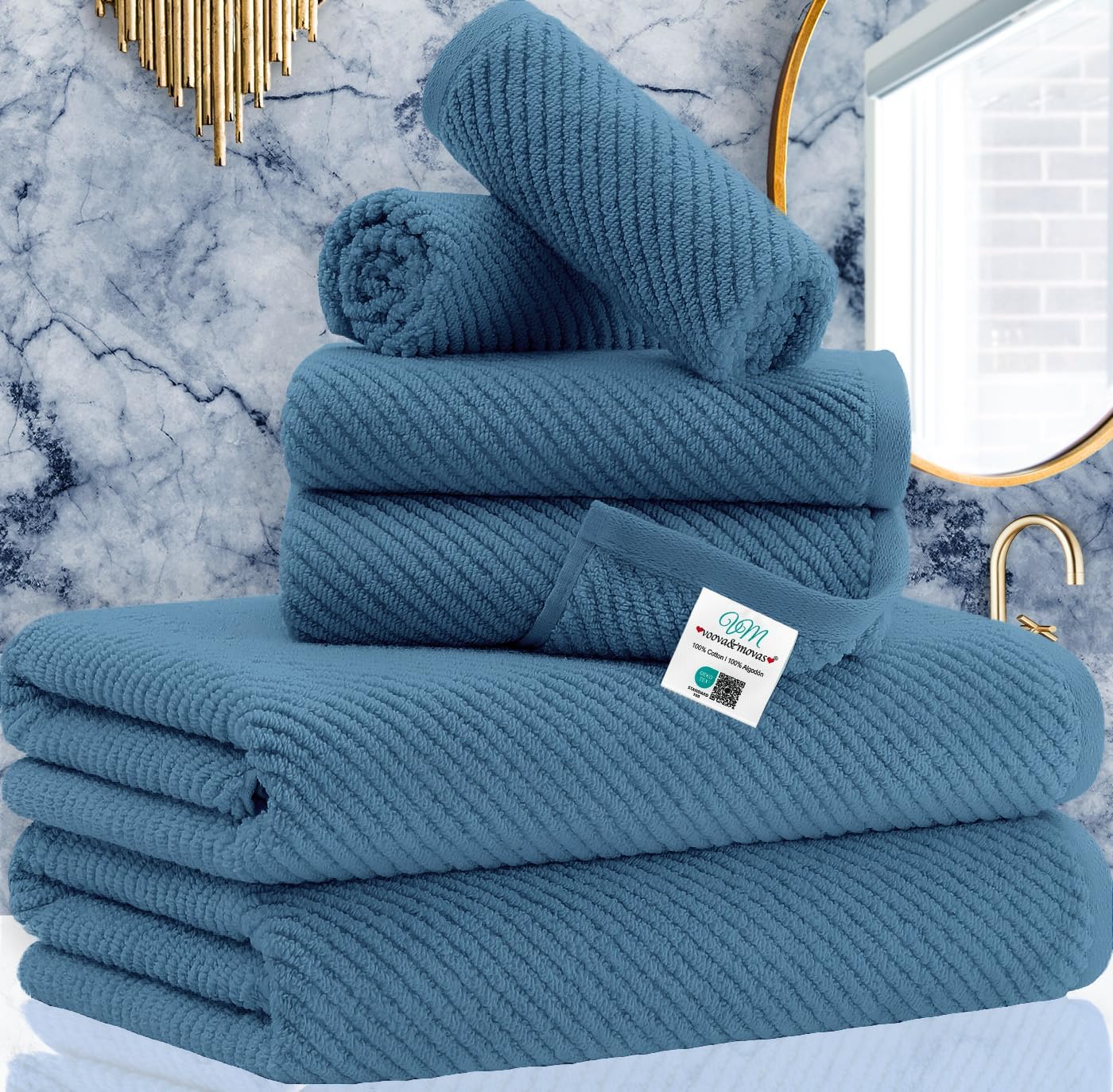 100% Cotton Soft Quick Dry Towel Gift Set