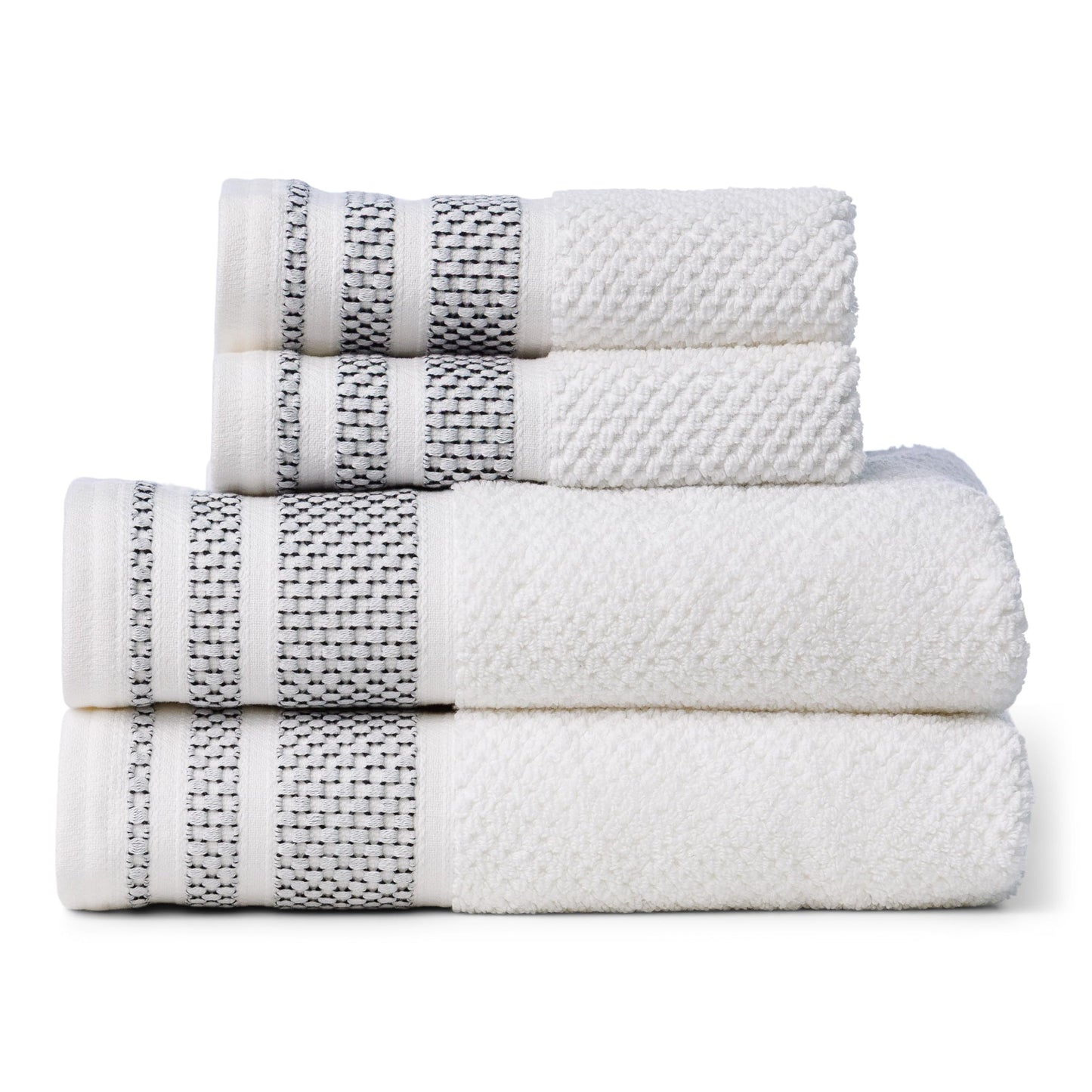 Texere 100% Organic Cotton Jacquard Towel Sets