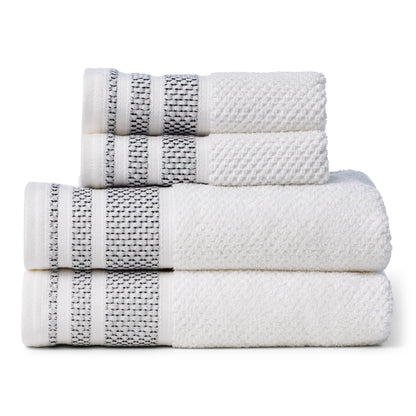 Texere 100% Organic Cotton Jacquard Towel Sets