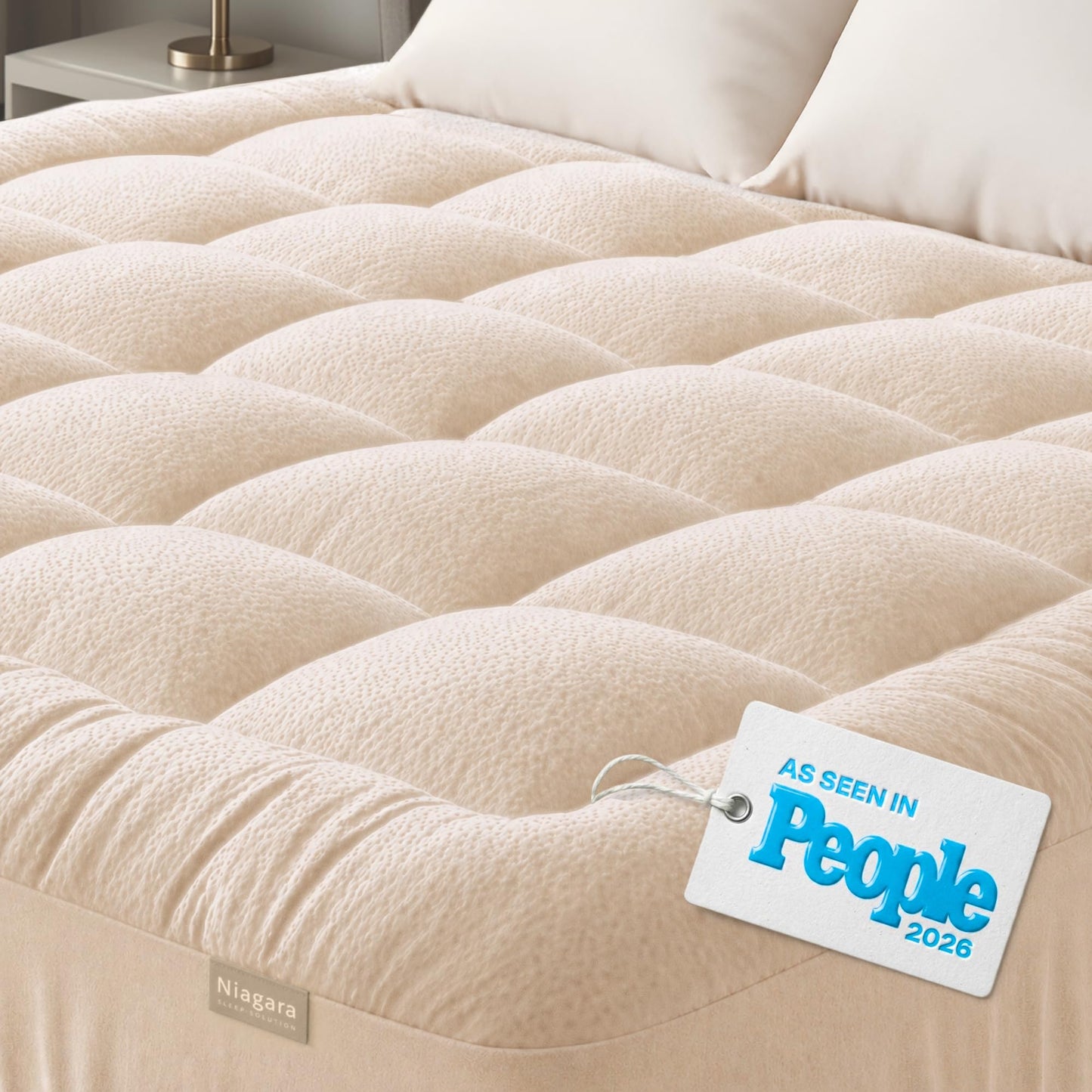 Bamboo Cooling Mattress Topper