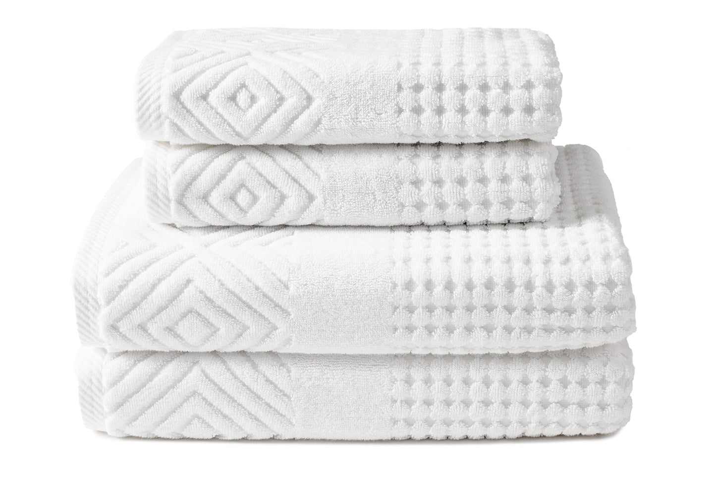 Texere 100% Organic Cotton Jacquard Towel Sets