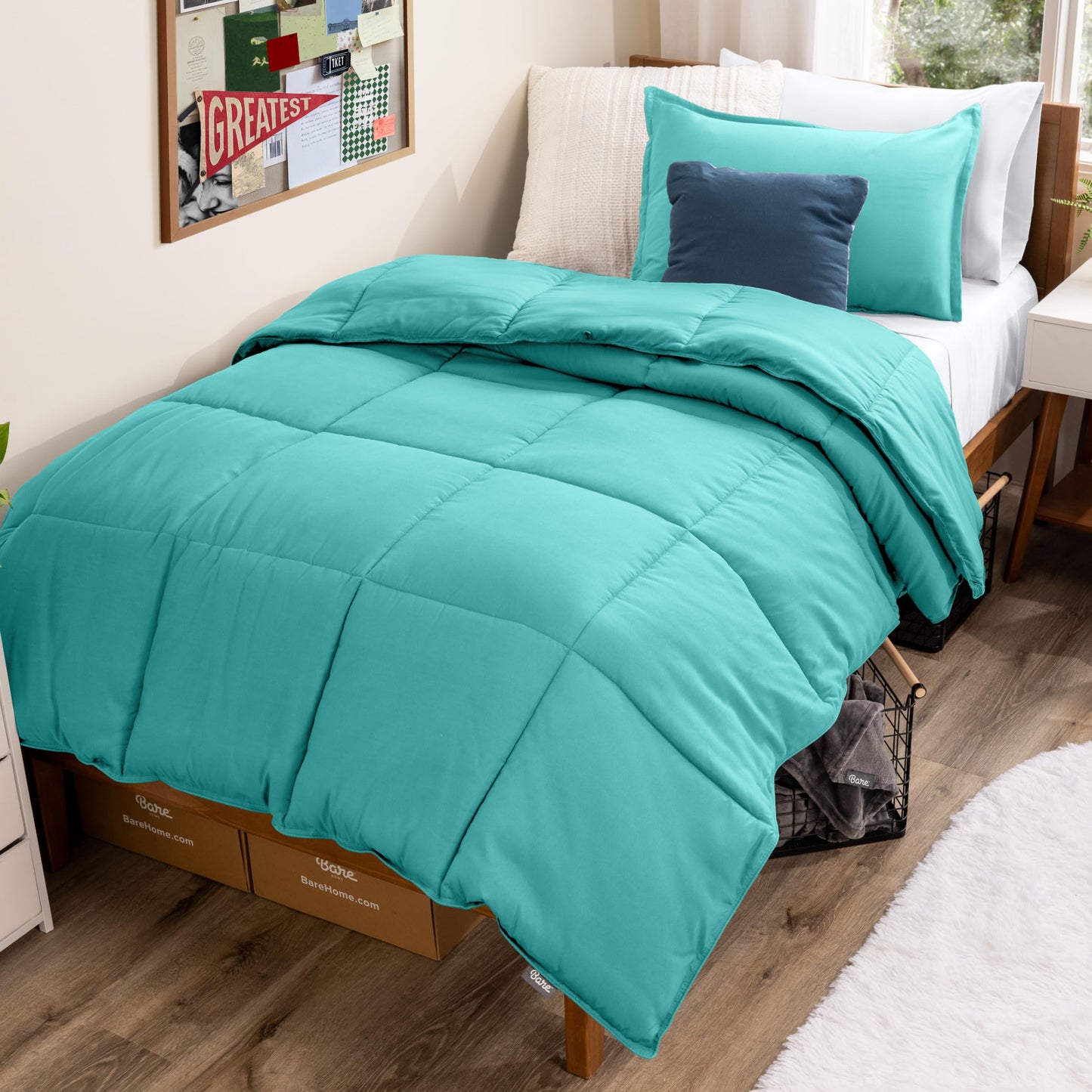 Bare Home Hypoallergenic Down Alternative Comforter Set