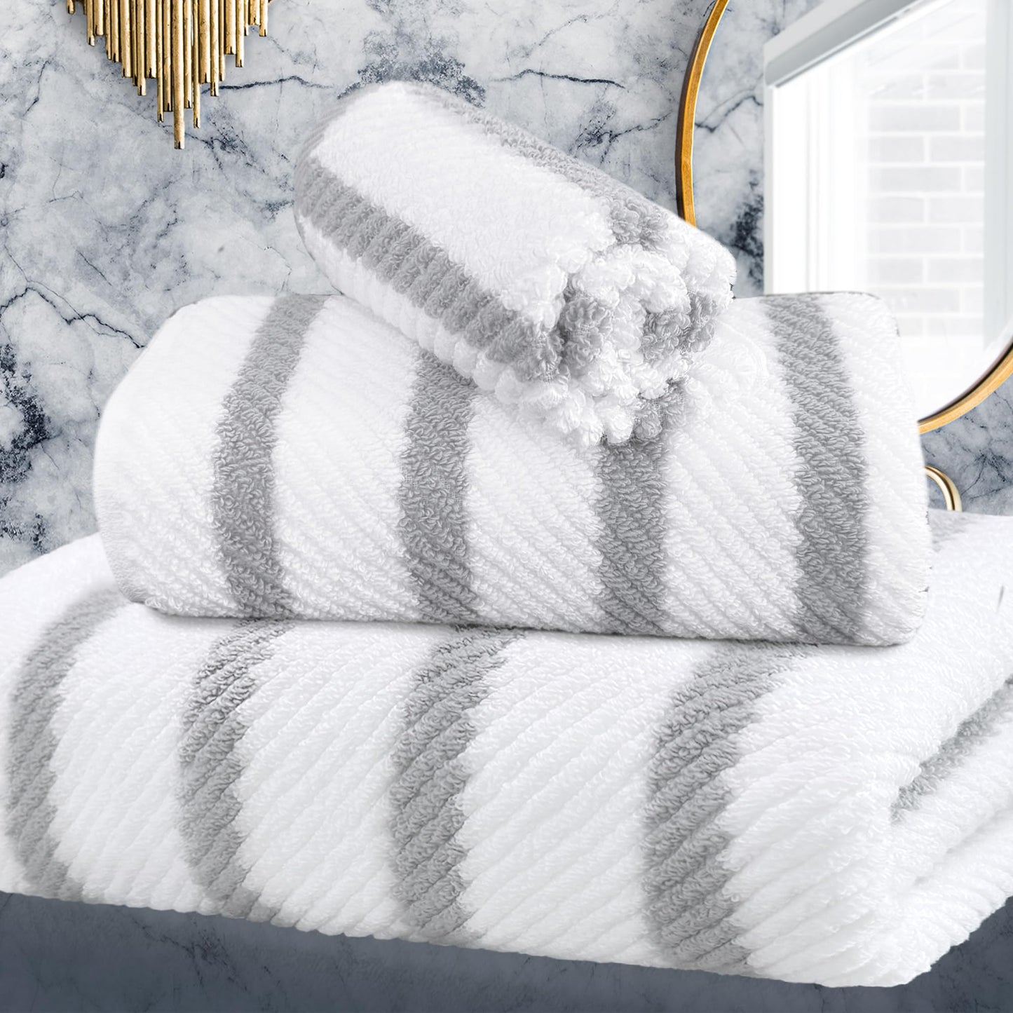 100% Cotton Soft Quick Dry Towel Gift Set