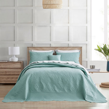 Paisley Pattern Bedspread Coverlet Set