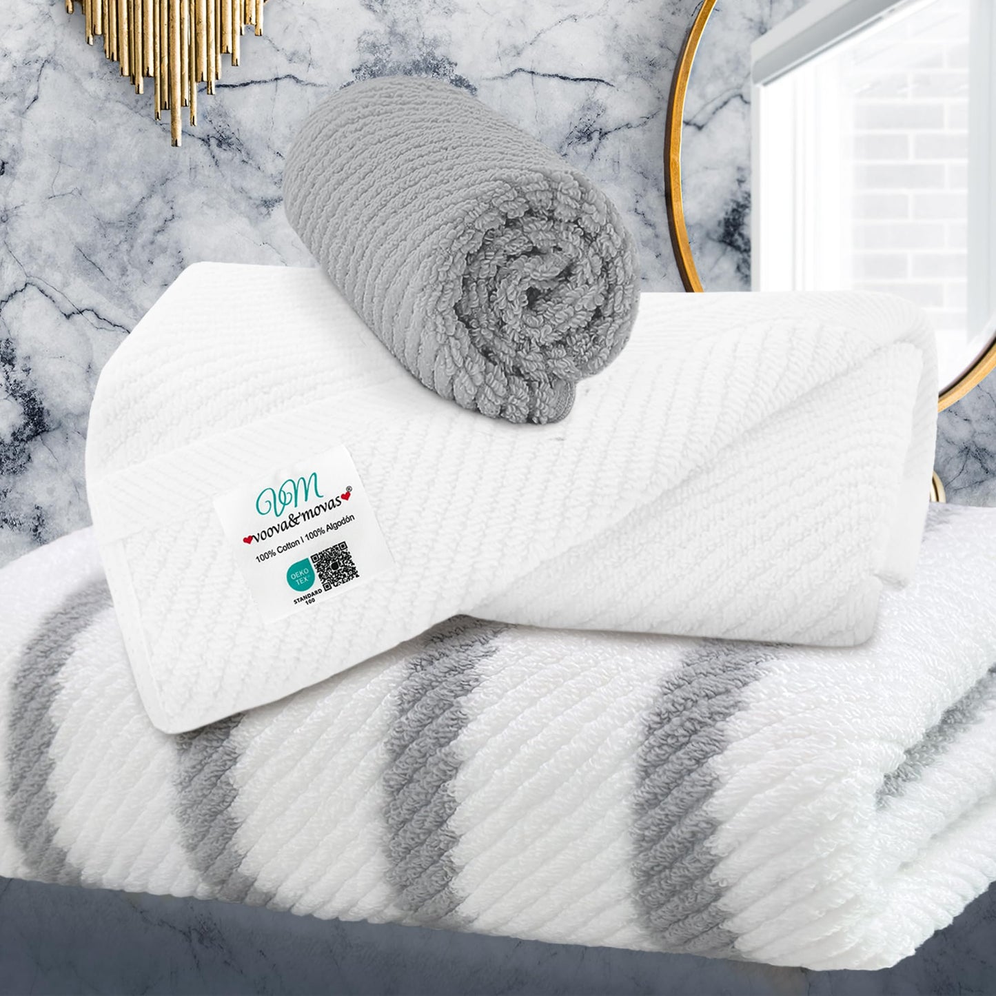100% Cotton Soft Quick Dry Towel Gift Set