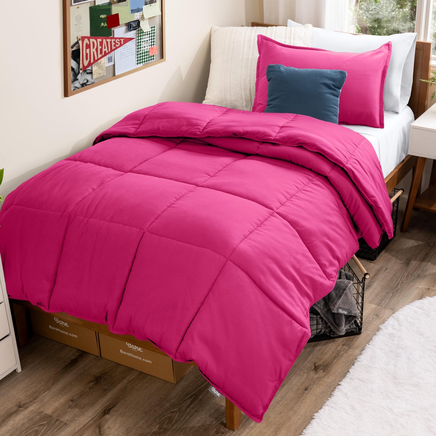 Bare Home Hypoallergenic Down Alternative Comforter Set