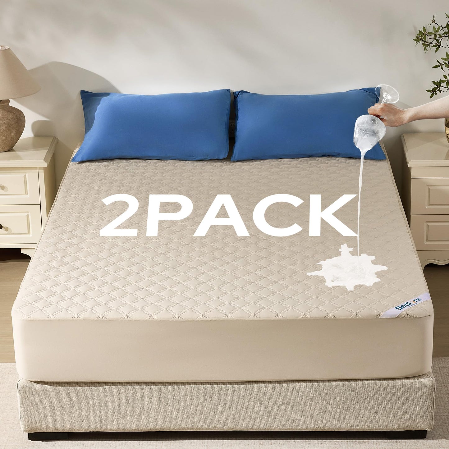Waterproof Quilted Mattress Protector