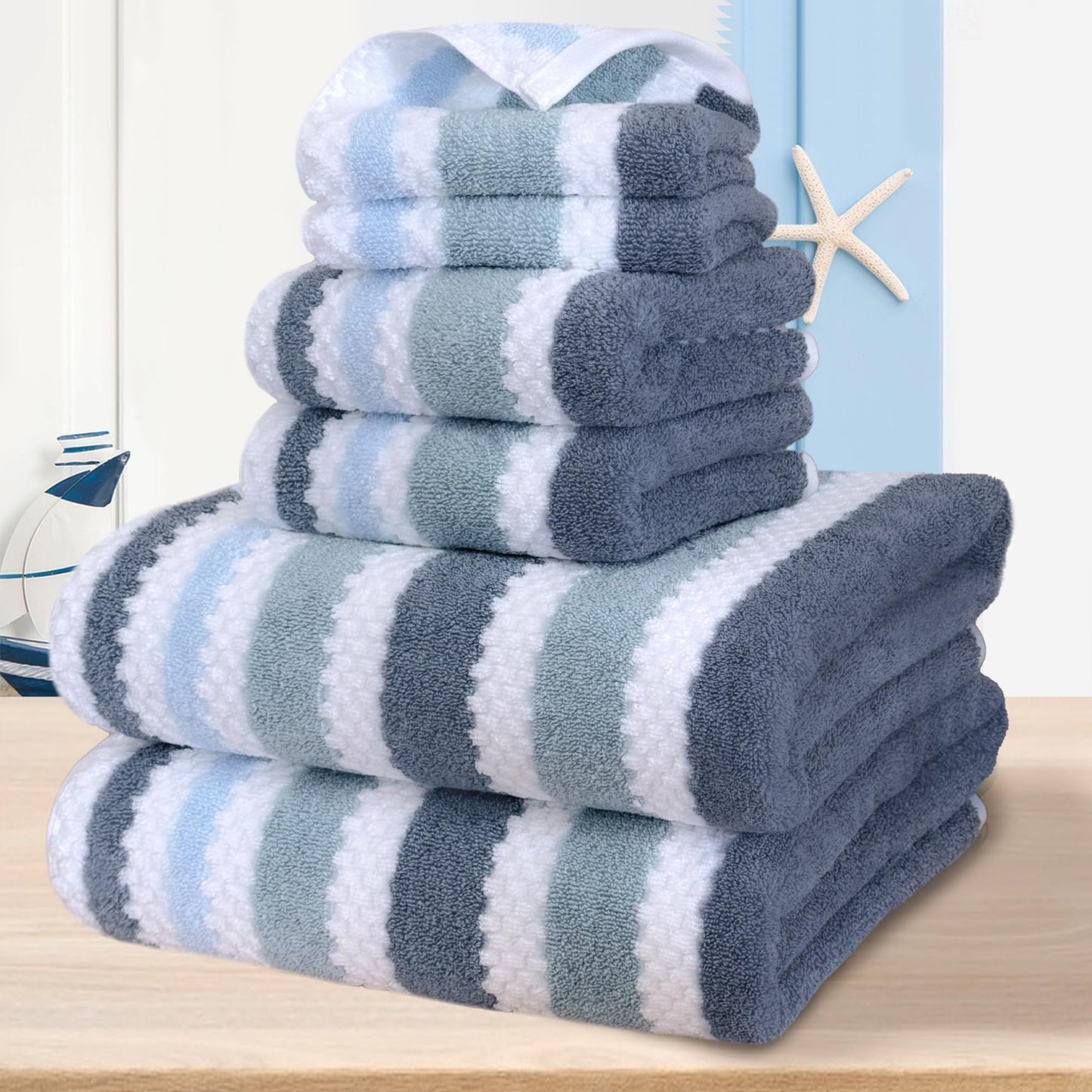 100% Cotton Soft Quick Dry Towel Gift Set