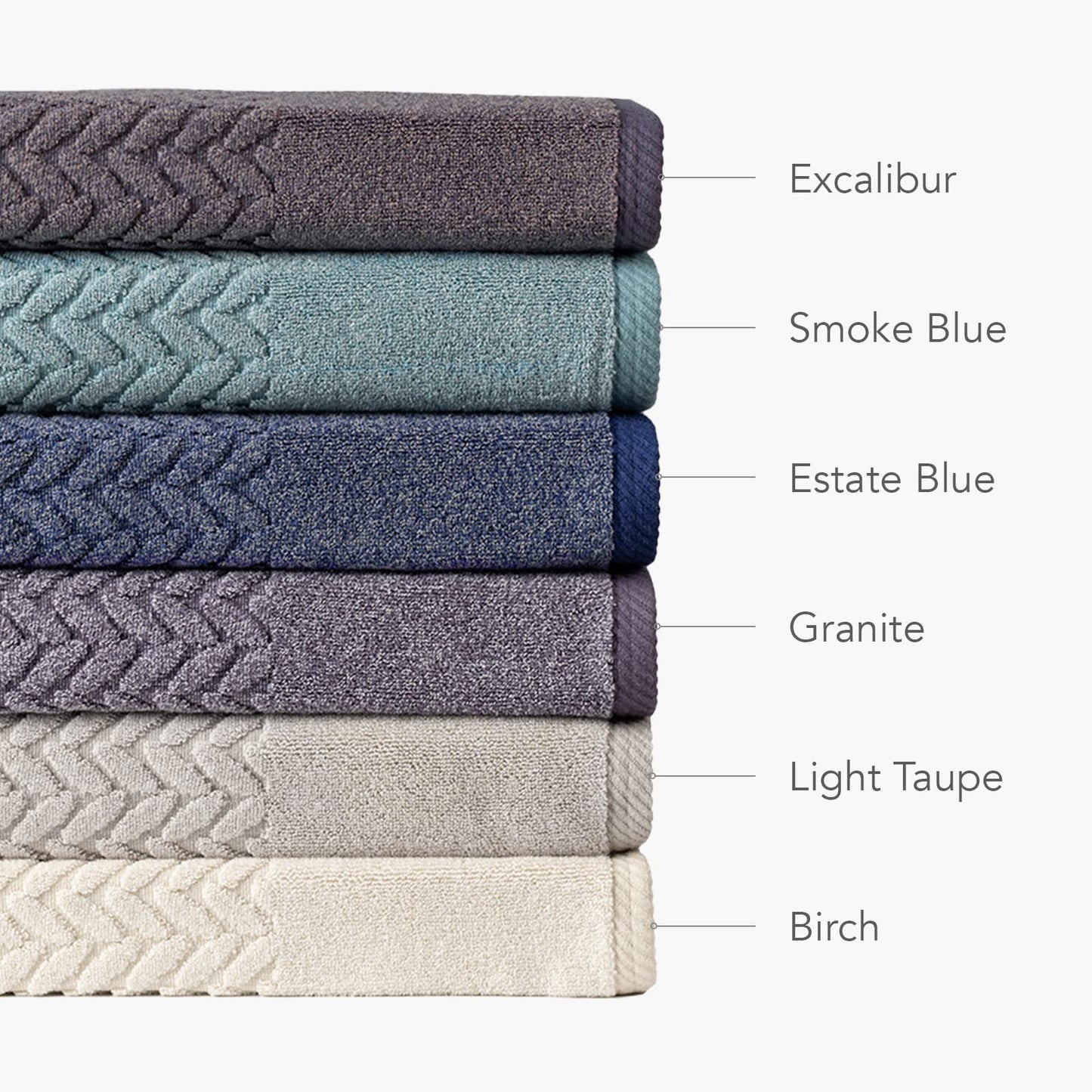 Texere 100% Organic Cotton Jacquard Towel Sets