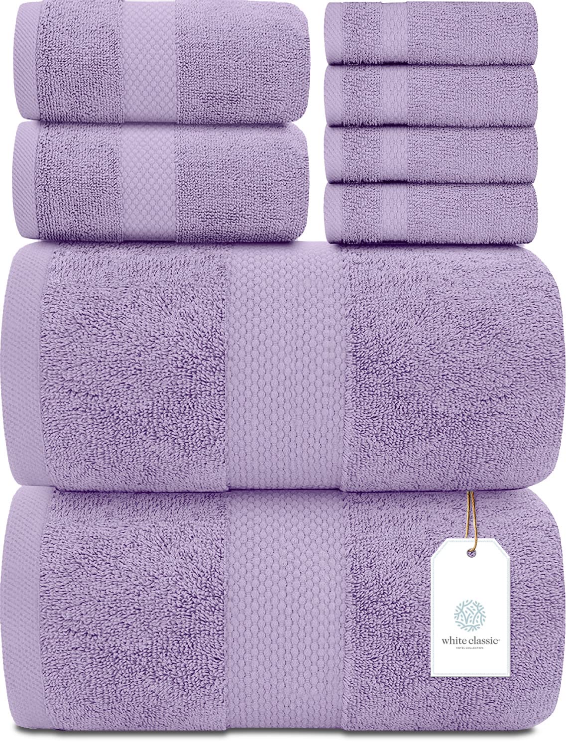 Luxury Turkish Cotton Bath Towel Set