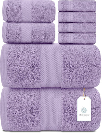 Luxury Turkish Cotton Bath Towel Set