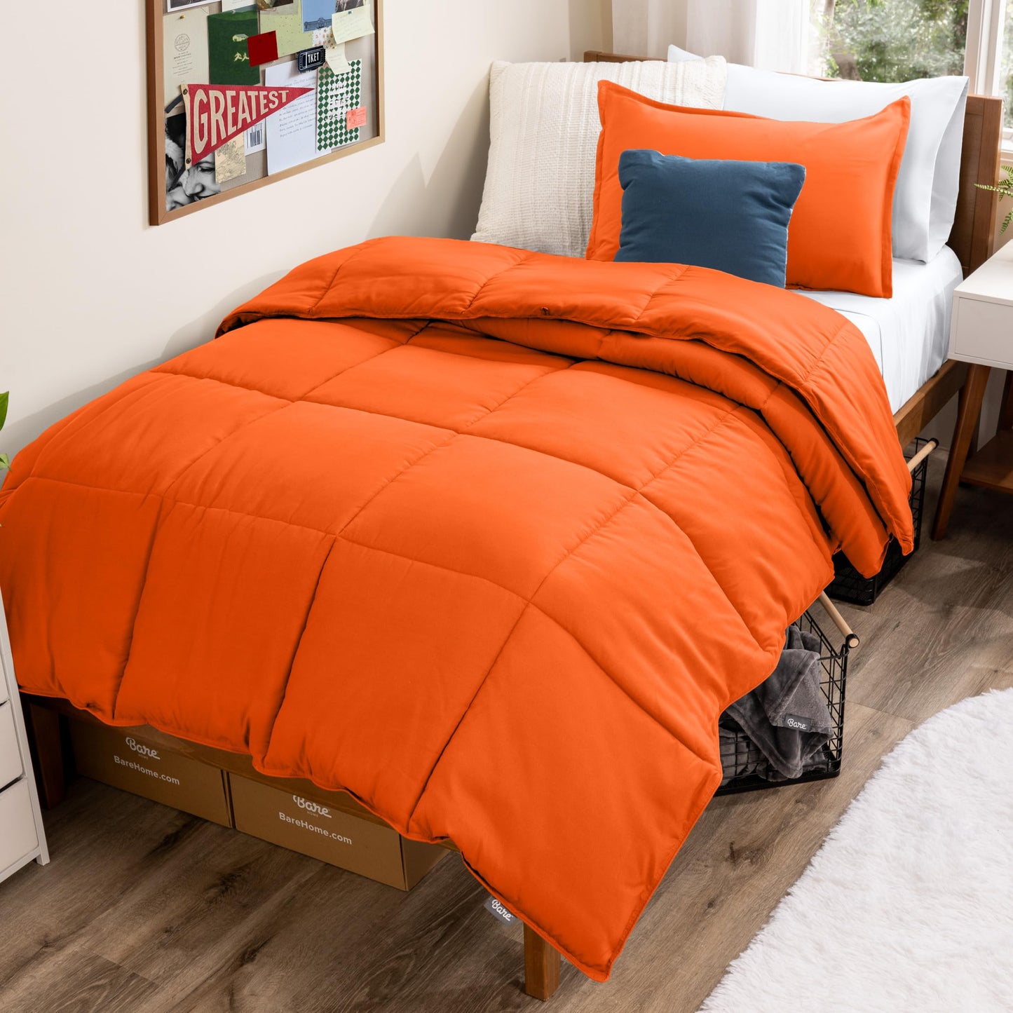 Bare Home Hypoallergenic Down Alternative Comforter Set